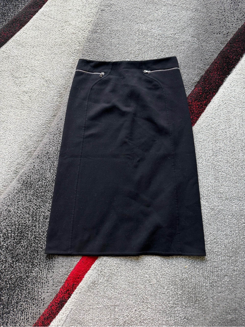 Marc Jacobs Black Wool Blend MIDI Pencil Skirt - Picture 1 of 4